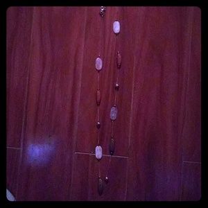 Spaced out beaded necklace